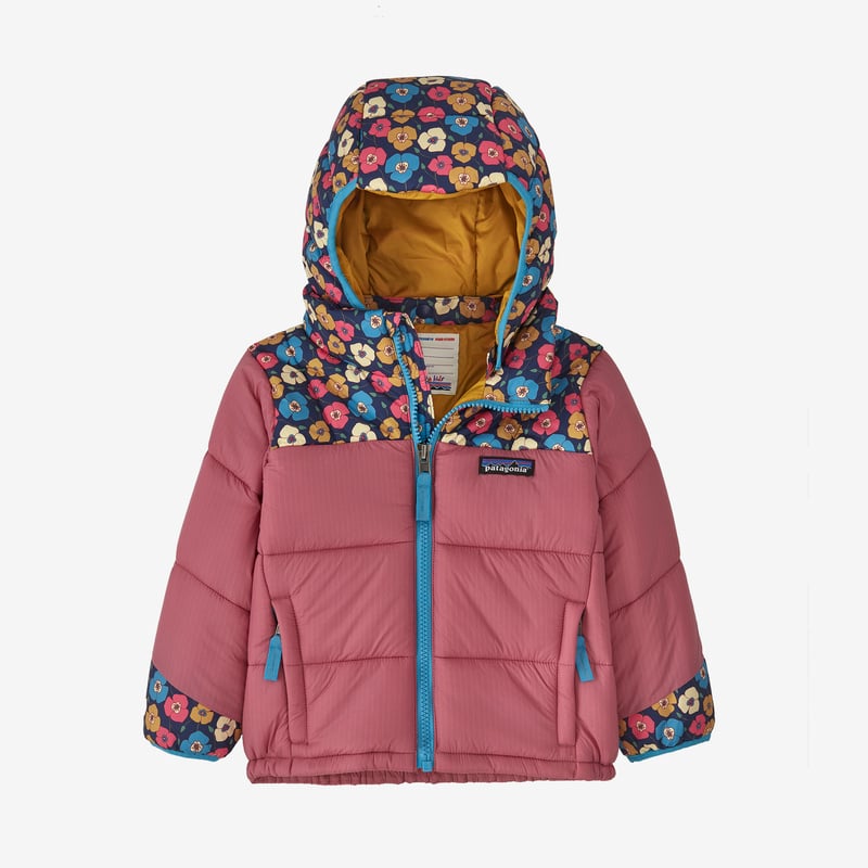 Patagonia Baby Synthetic Puffer Hoody - Light Star Pink