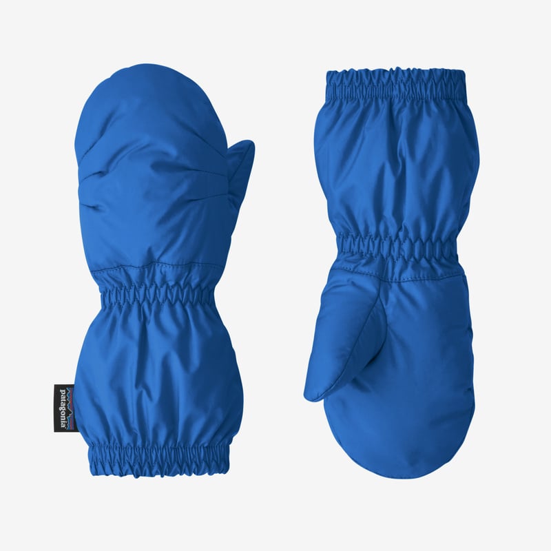 Patagonia Baby Puff Mitts - Bayou Blue