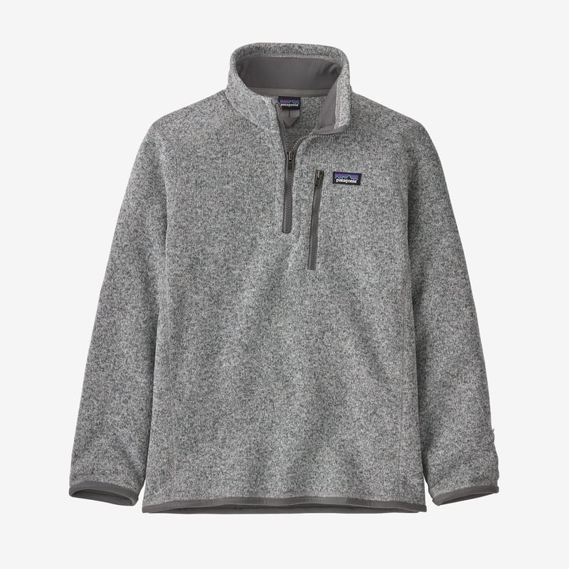 Patagonia Kids' Better Sweater® 1/4-Zip Fleece - Stonewash
