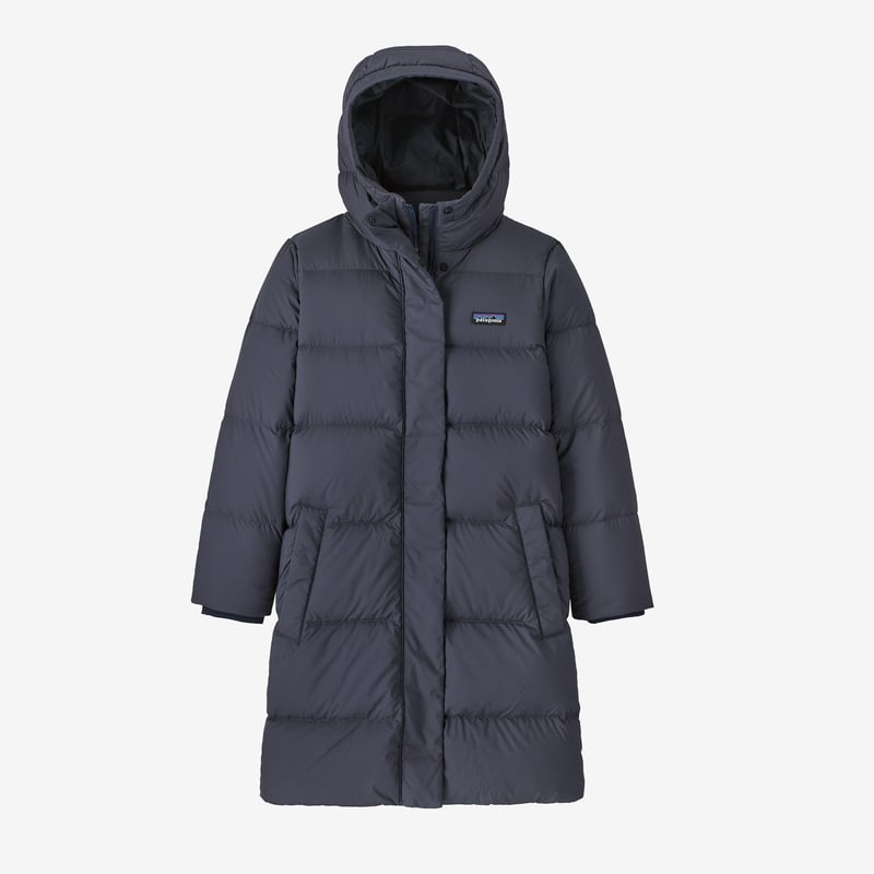 Patagonia Kids' Silent Down Parka - Smolder Blue