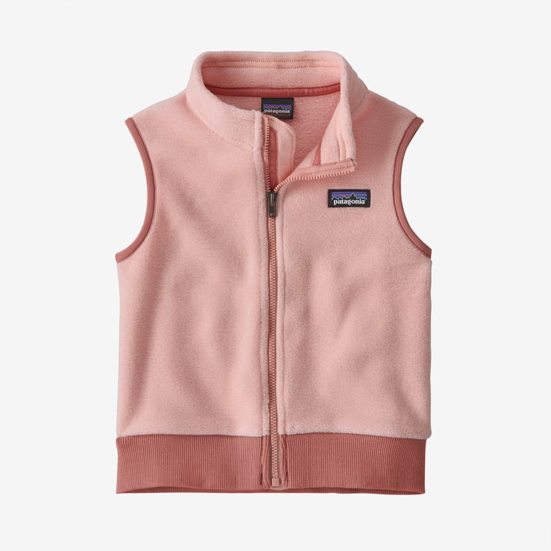 Patagonia Baby Synchilla® Fleece Vest - Seafan Pink