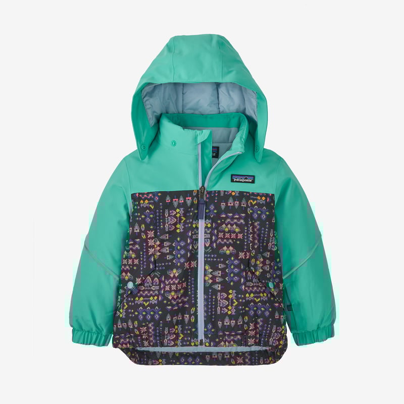 Patagonia Baby Snow Pile Jacket - Wandering Woods: Ink Black