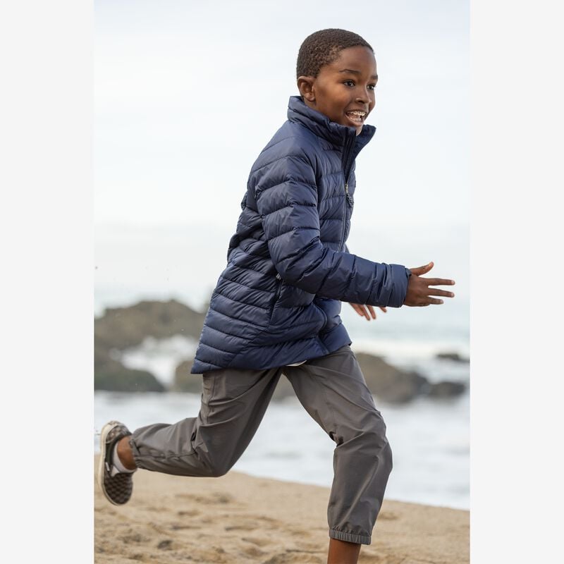 Patagonia Kids' Drop-Tail Down Sweater - Pinyon Green