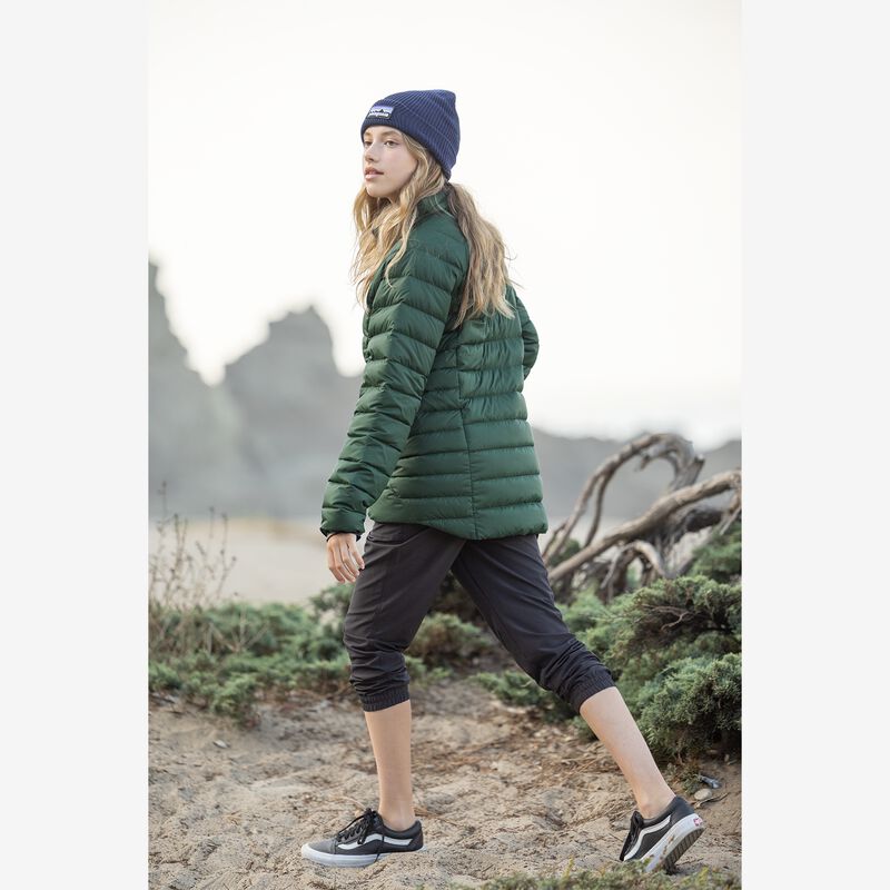 Patagonia Kids' Drop-Tail Down Sweater - Pinyon Green