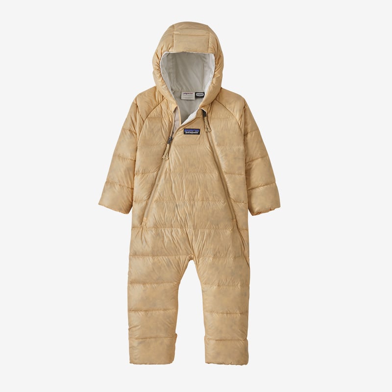 Patagonia Infant Hi-Loft Down Sweater Bunting - Oat White