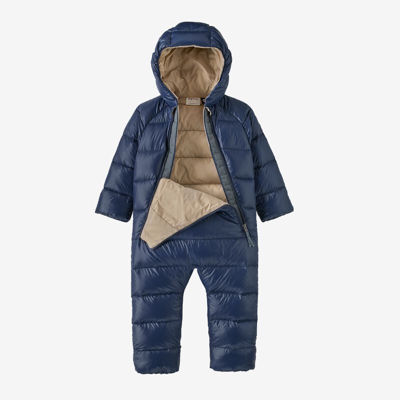 Patagonia Infant Hi-Loft Down Sweater Bunting - Oat White