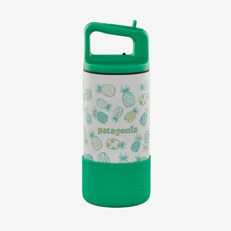 Patagonia MiiR® Kids' Pineapple 12-oz Wide Mouth Bottle - Green