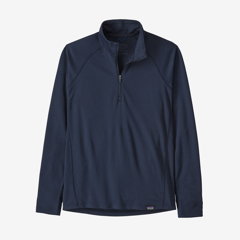 Patagonia Kids' Capilene® Midweight Zip-Neck - New Navy