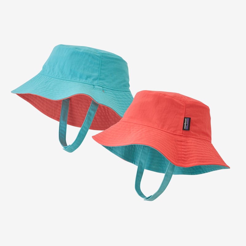 Patagonia Baby Sun Bucket Hat - Coral