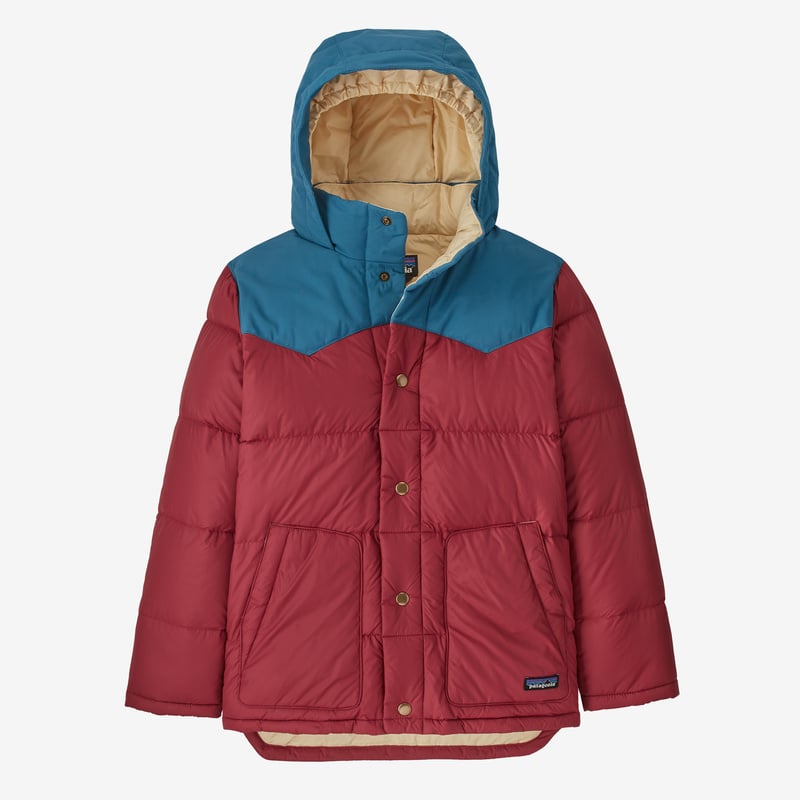 Patagonia Kids' Bivy Down Hoody - Wax Red