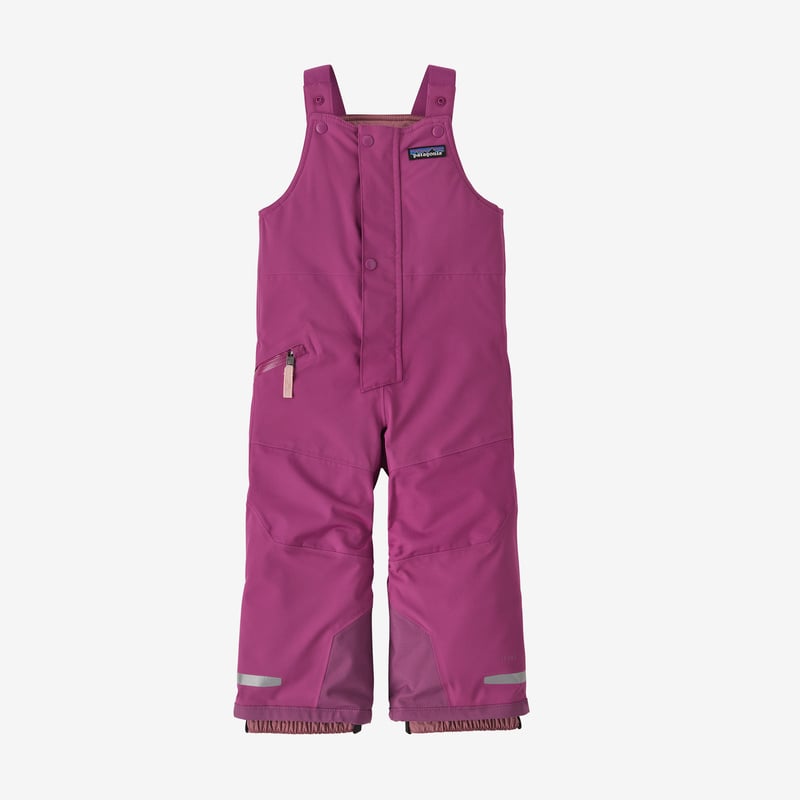 Patagonia Baby Snow Pile Bibs - Amaranth Pink