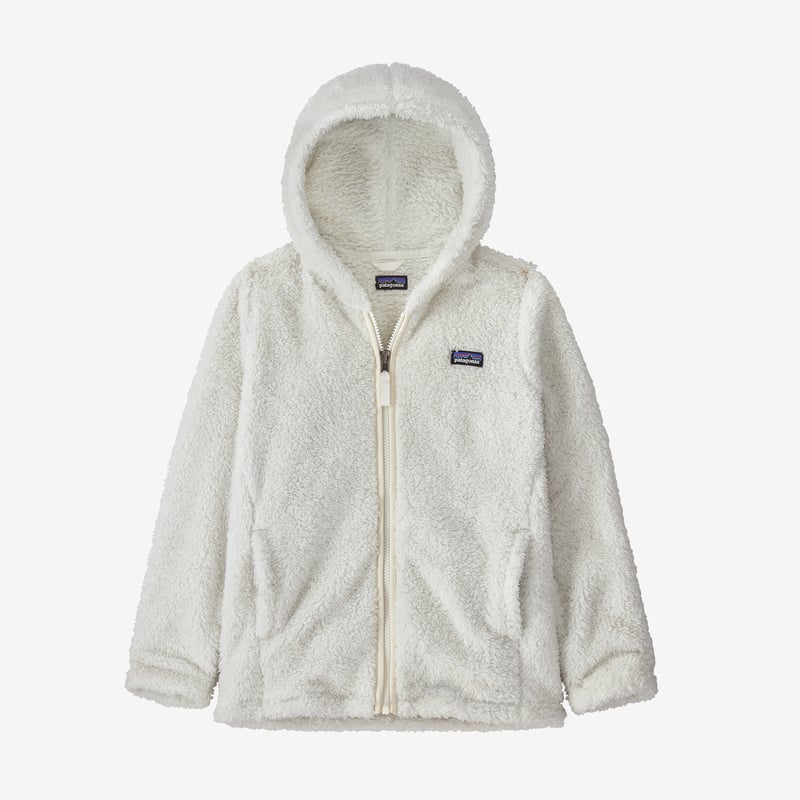 Patagonia Girls' Los Gatos Fleece Hoody - Birch White
