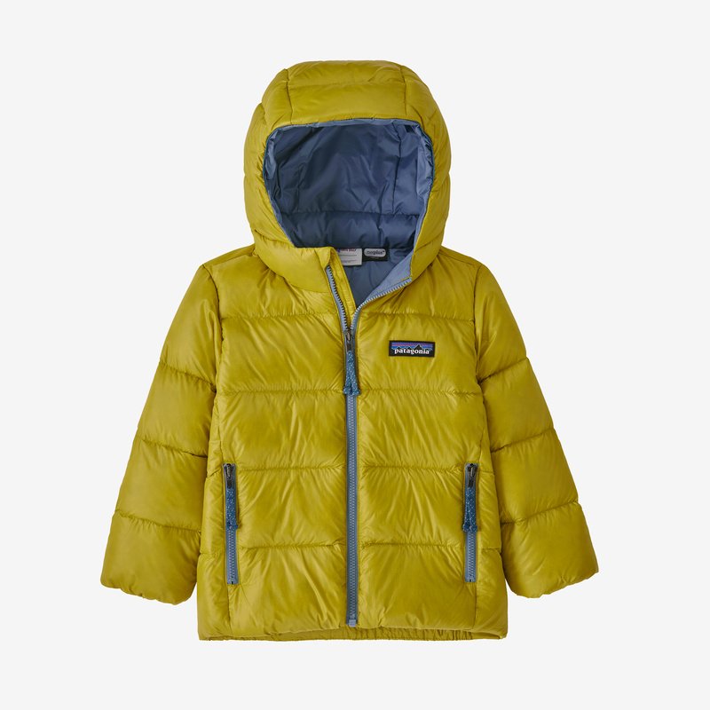 Patagonia Baby Hi-Loft Down Sweater Hoody - Sapling Green