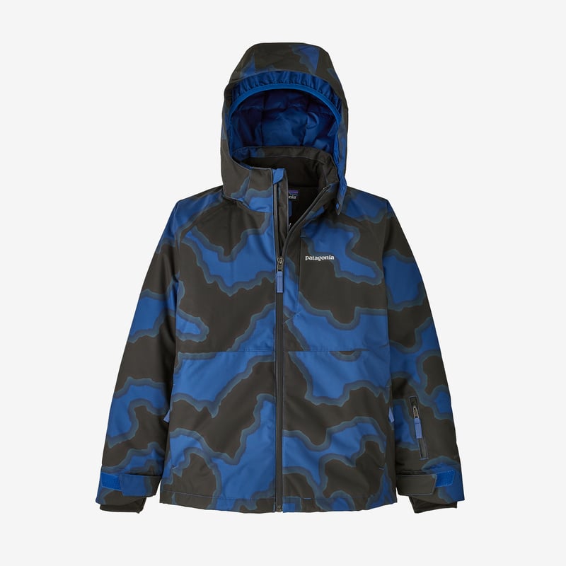 Patagonia Boys' Snowshot Jacket - Clouds: Superior Blue