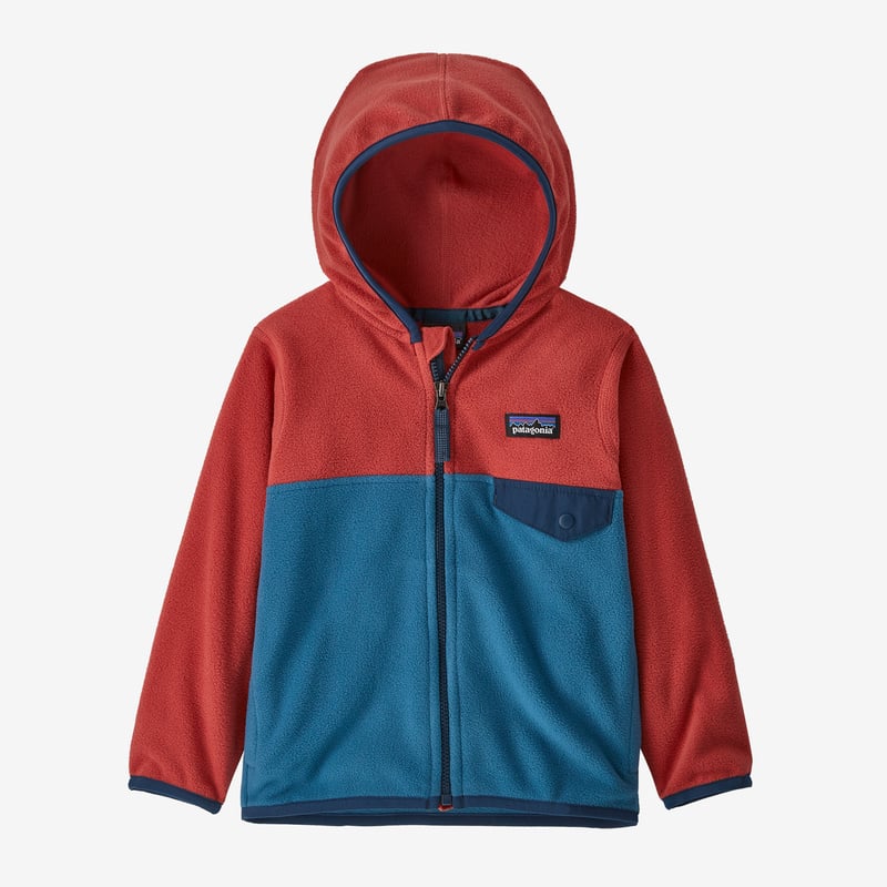 Patagonia Baby Micro D® Snap-T® Fleece Jacket - Wavy Blue