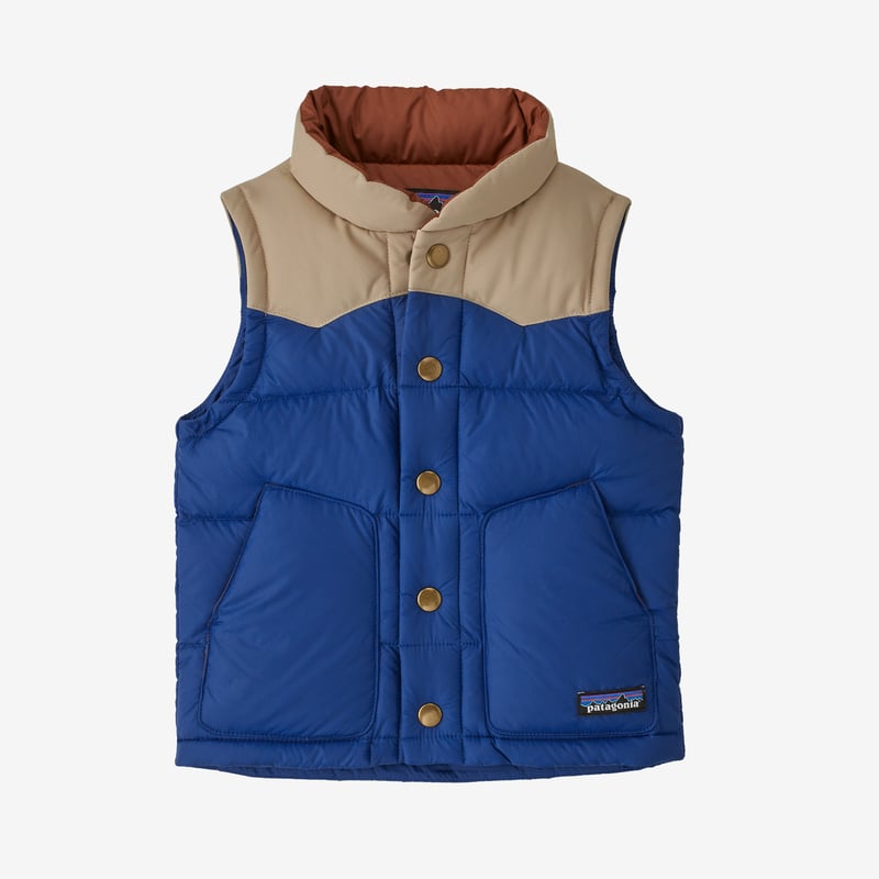 Patagonia Baby Bivy Down Vest - Superior Blue