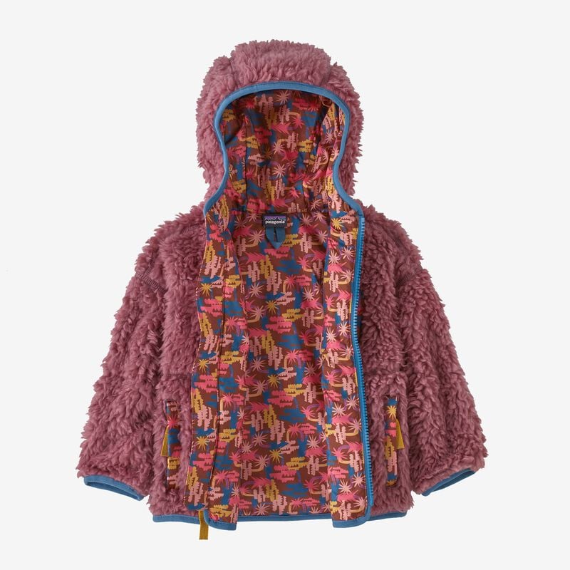 Patagonia Baby Retro-X® Fleece Hoody - Natural w/Natural