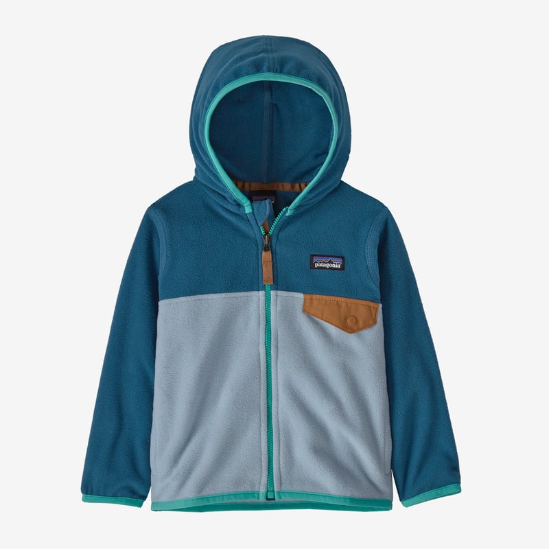 Patagonia Baby Micro D® Snap-T® Fleece Jacket - Steam Blue