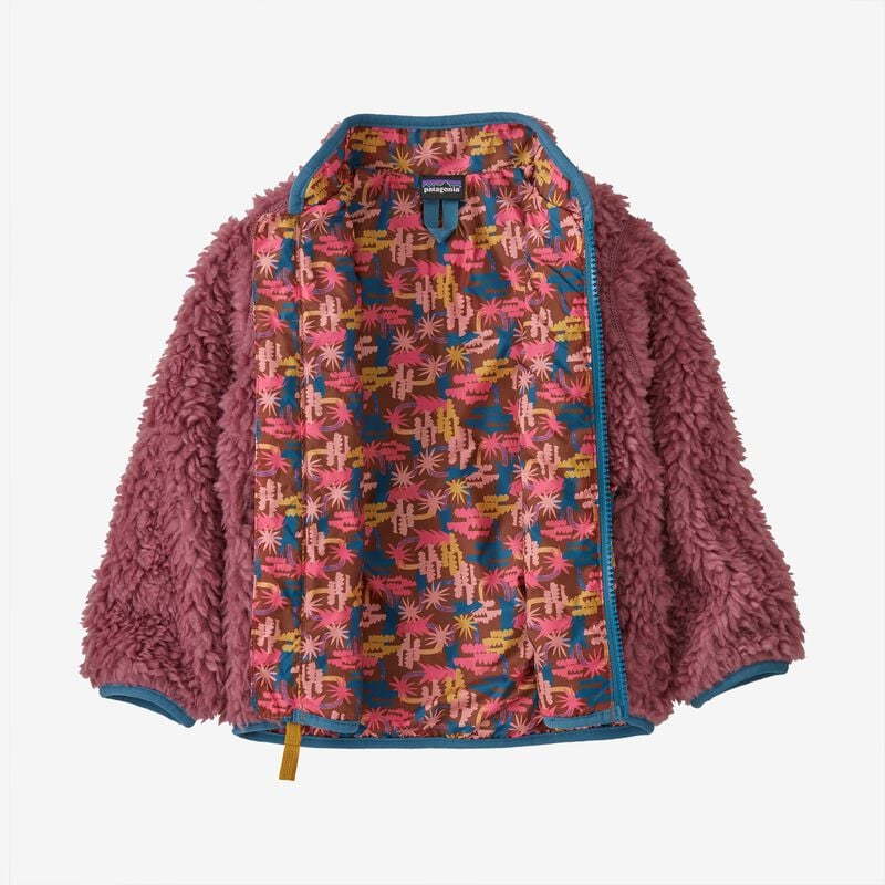 Patagonia Baby Retro-X® Fleece Jacket - Natural w/Umber Brown