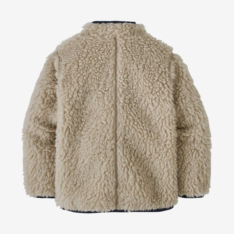 Patagonia Baby Retro-X® Fleece Jacket - Natural w/Umber Brown