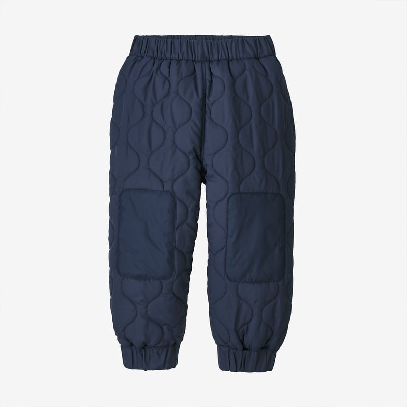 Patagonia Baby Quilted Puff Joggers - New Navy