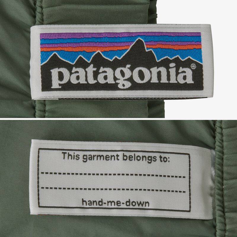 Patagonia Baby Quilted Puff Joggers - New Navy