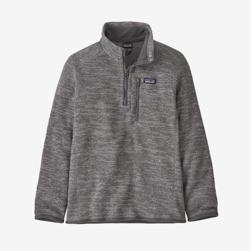 Patagonia Kids' Better Sweater® 1/4-Zip Fleece - Nickel