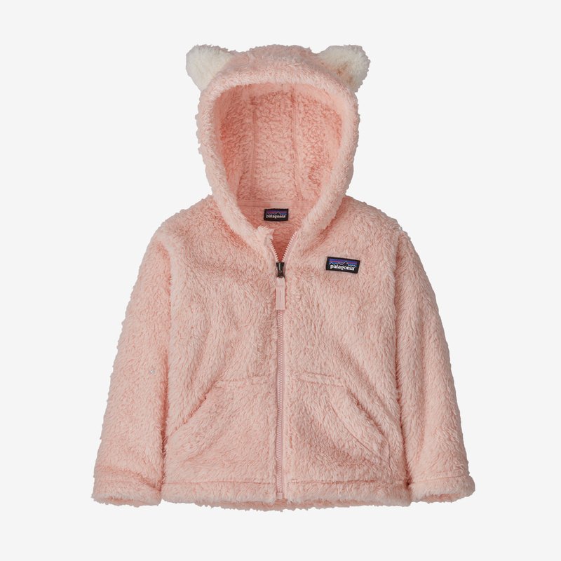 Patagonia Baby Furry Friends Hoody - Seafan Pink