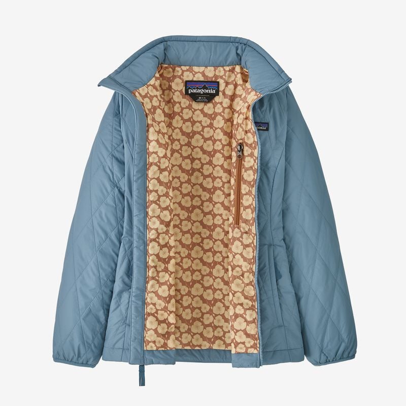 Patagonia Girls' Nano Puff® Jacket - Light Plume Grey