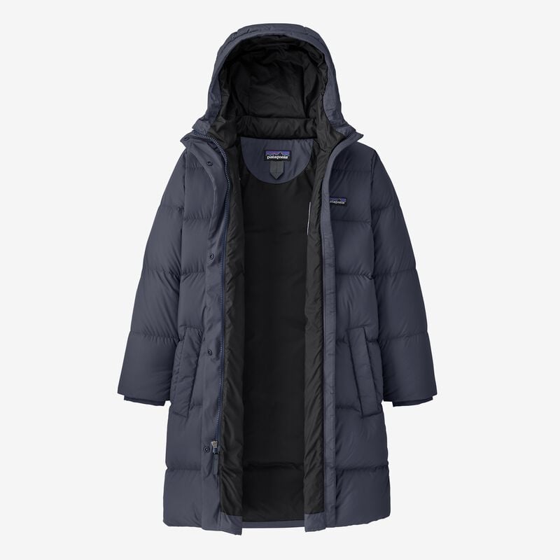 Patagonia Kids' Silent Down Parka - Ink Black