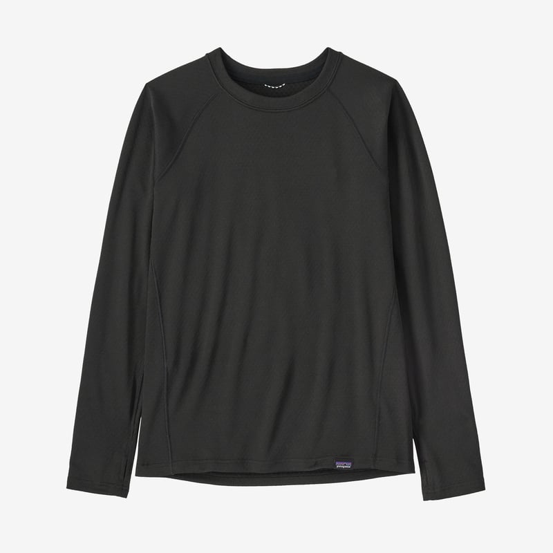 Patagonia Kids' Capilene® Midweight Crew - Black