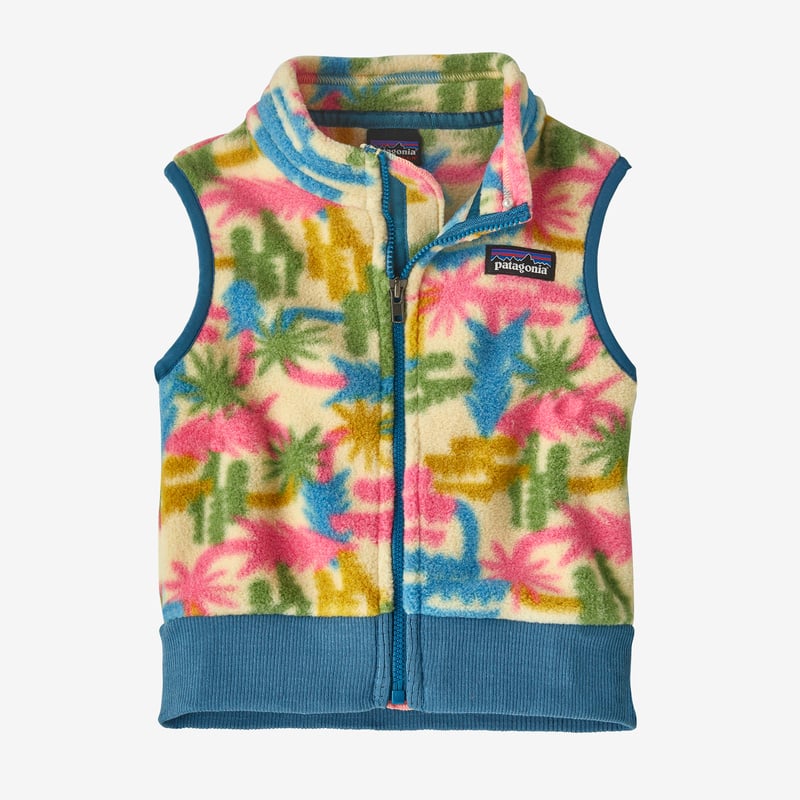 Patagonia Baby Synchilla® Fleece Vest - Tree Connection: Oat White