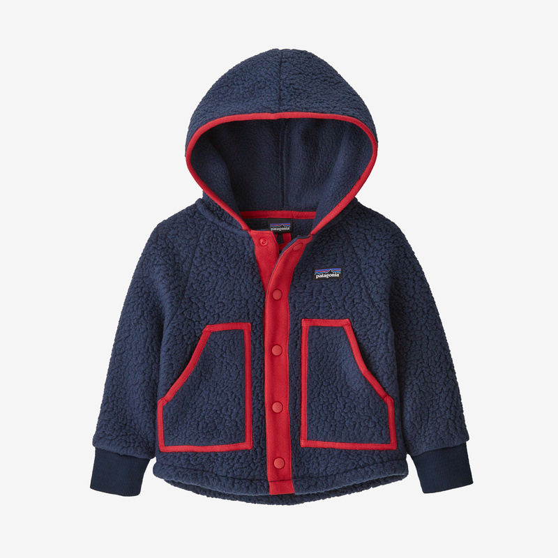 Patagonia Baby Retro Pile Fleece Jacket - New Navy
