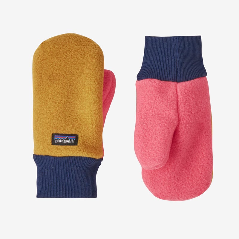 Patagonia Baby Pita Pocket Mittens - Cabin Gold
