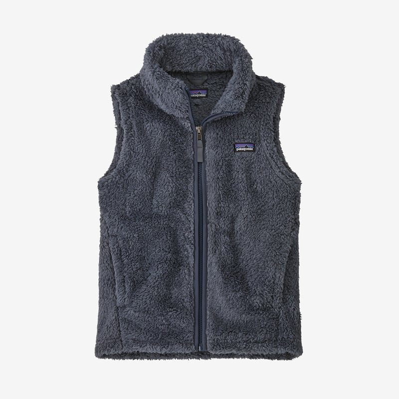 Patagonia Girls' Los Gatos Fleece Vest - Smolder Blue