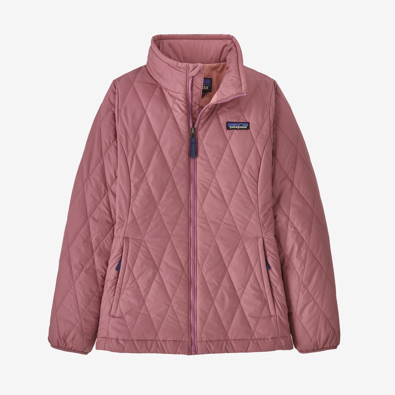 Patagonia Girls' Nano Puff® Jacket - Light Star Pink