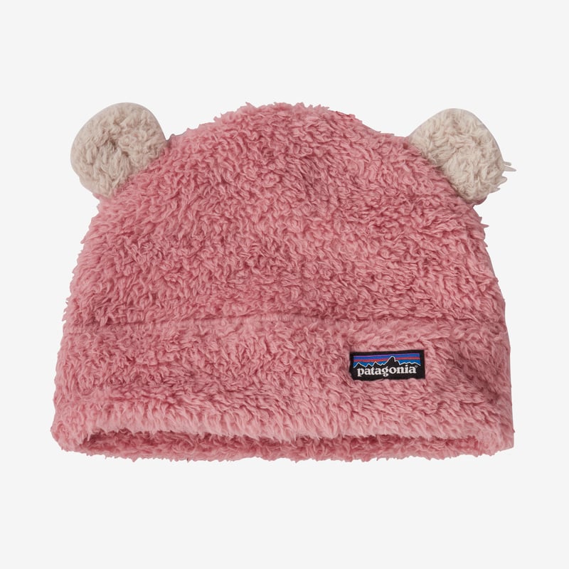 Patagonia Baby Furry Friends Fleece Hat - Light Star Pink