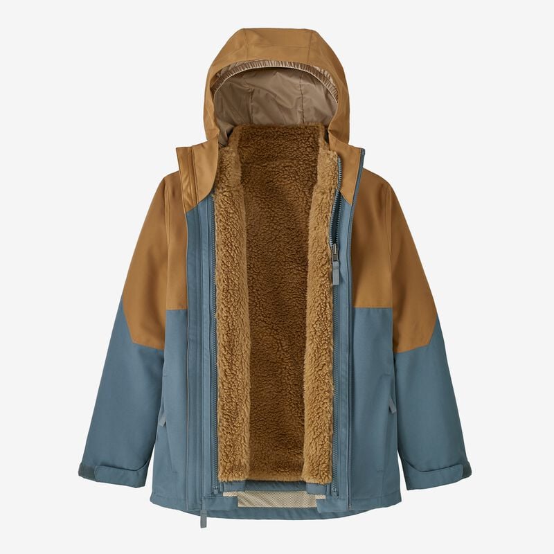 Patagonia Boys' 4-in-1 Everyday Jacket - Plume Grey