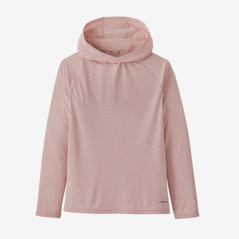 Patagonia Kids' Capilene® Cool Daily Hoody - Seafan Pink