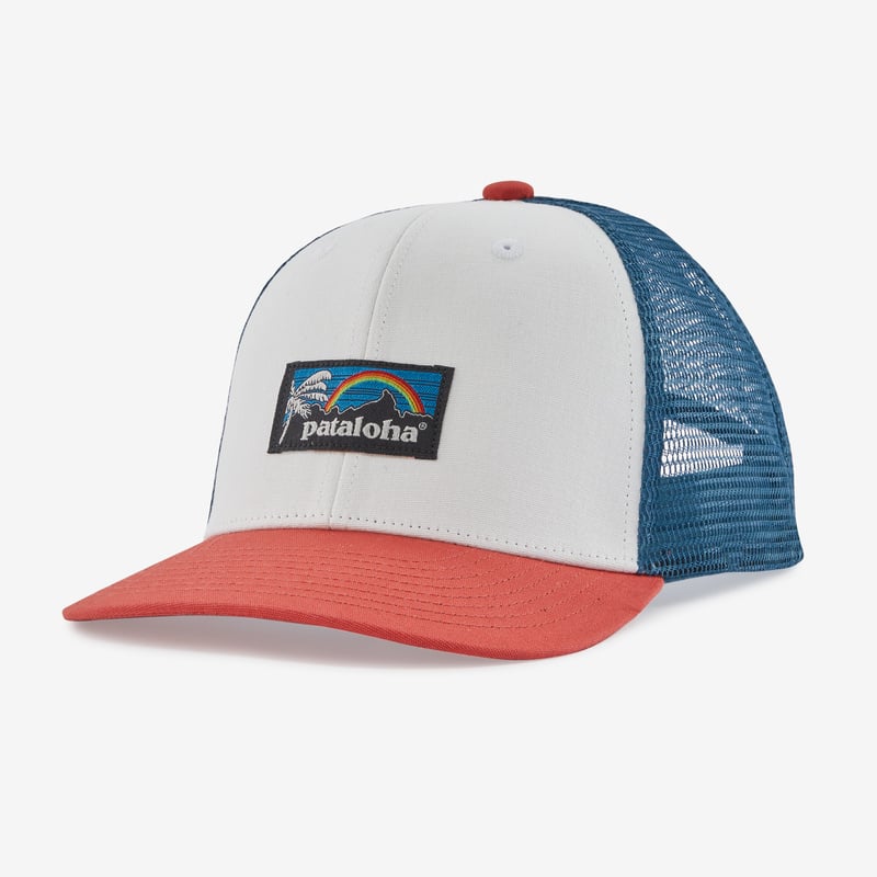 Patagonia Kids' Trucker Hat - Patalokahi Label: Birch White