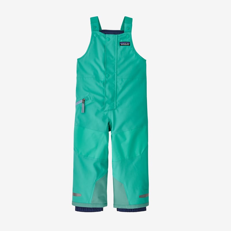 Patagonia Baby Snow Pile Bibs - Fresh Teal