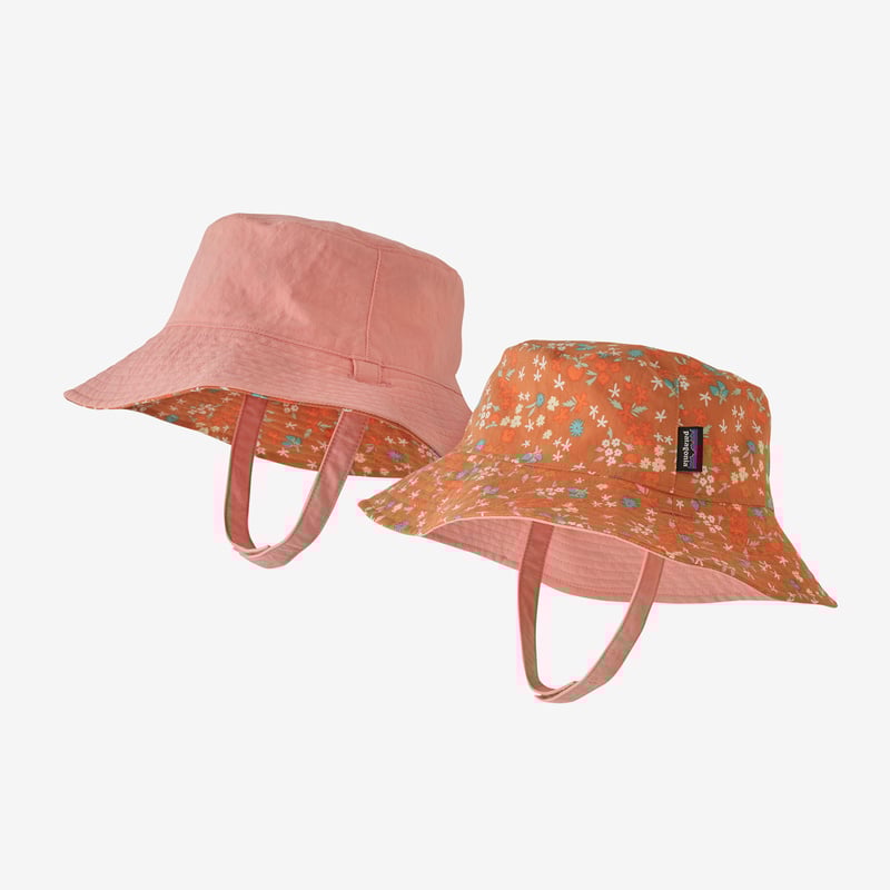 Patagonia Baby Sun Bucket Hat - Ojai Pixie: Toasted Peach