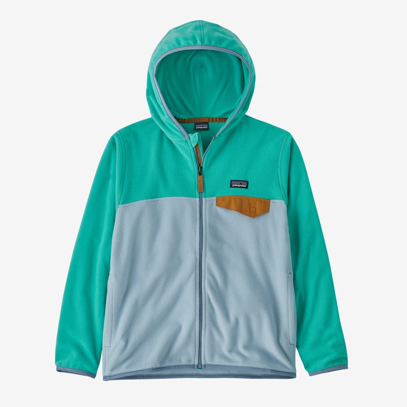 Patagonia Kids' Micro D® Snap-T® Fleece Jacket - Steam Blue