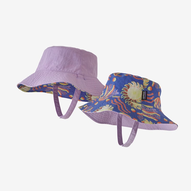 Patagonia Baby Sun Bucket Hat - Hobson: Float Blue
