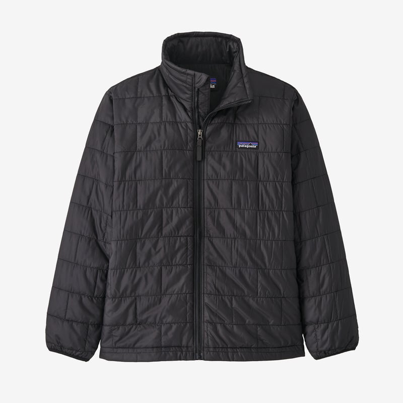 Patagonia Boys' Nano Puff® Jacket - Black