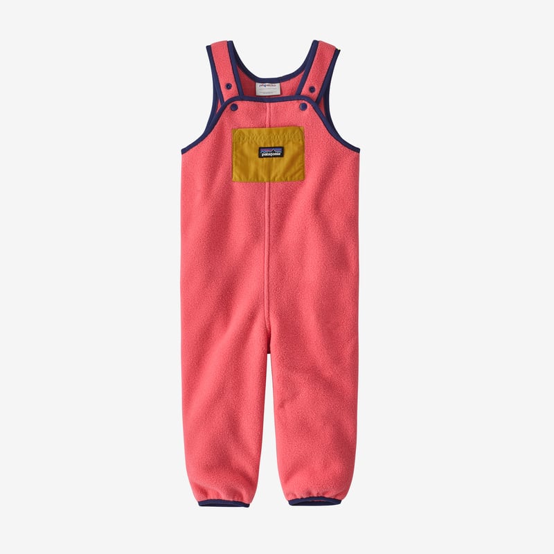Patagonia Baby Synchilla® Fleece Overalls - Range Pink