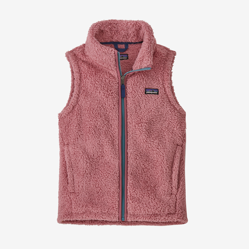 Patagonia Girls' Los Gatos Fleece Vest - Light Star Pink