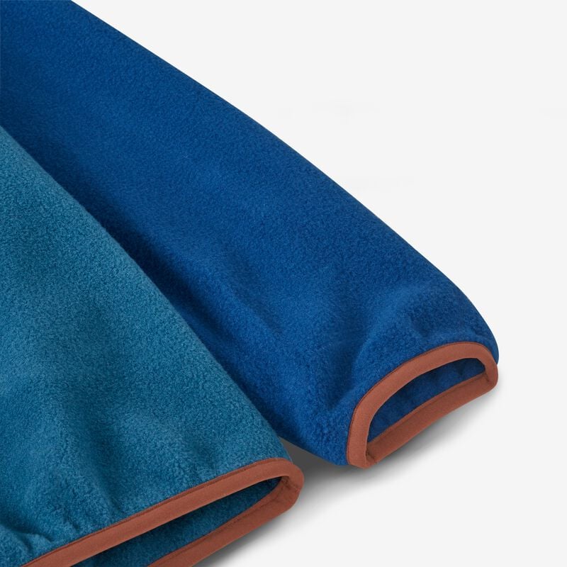 Patagonia Kids' Lightweight Synchilla® Snap-T® Fleece Pullover - Wandering Woods: Steam Blue