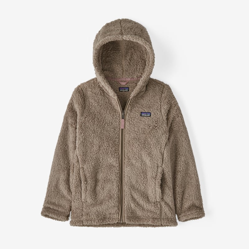 Patagonia Girls' Los Gatos Fleece Hoody - Furry Taupe