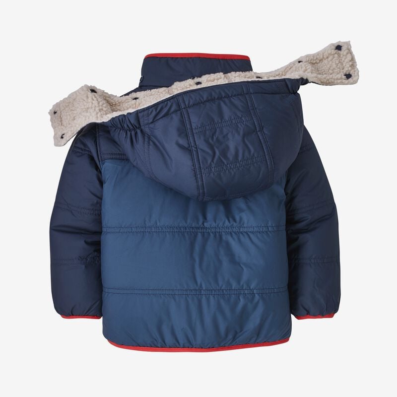 Patagonia Baby Reversible Tribbles Hoody - Superior Blue